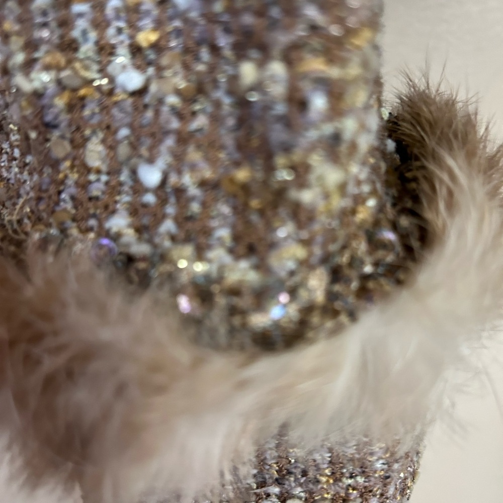 NWOT St John Couture Alpaca Fur Luxe Jacket - Picture 5 of 11